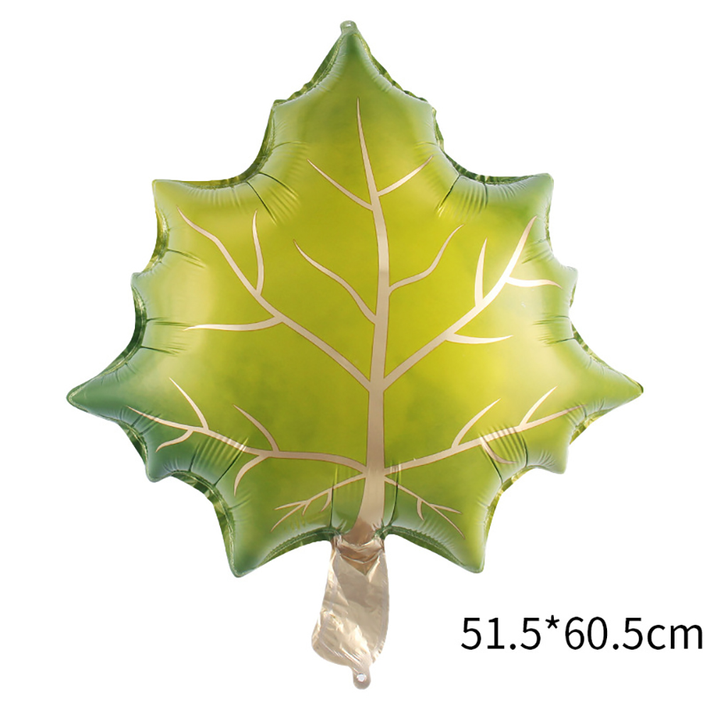 18'' Thanksgiving Day Maple Leaf Mylar Balloon 8