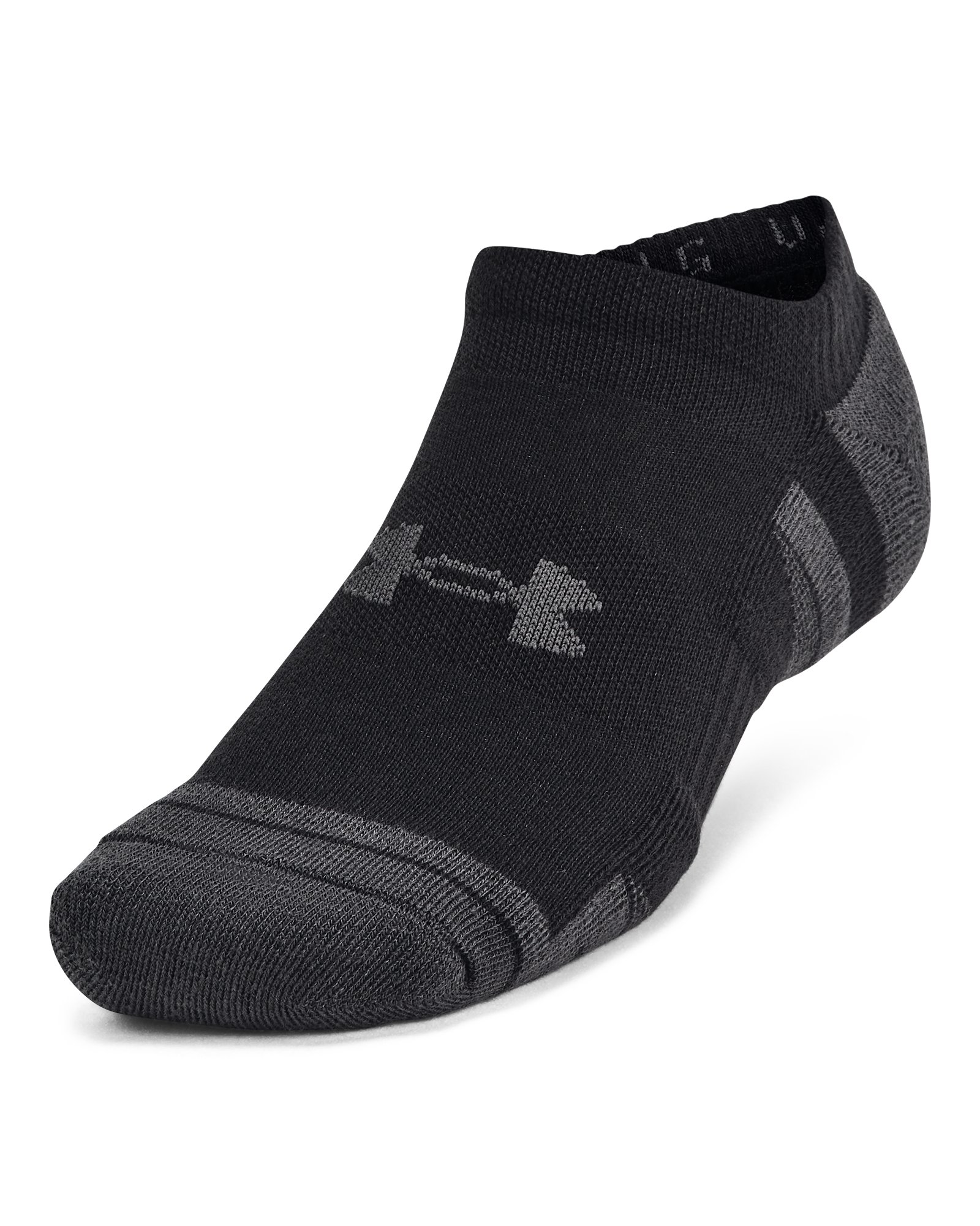 UA Performance Tech Unisex 6-Pack No Show Socks 6
