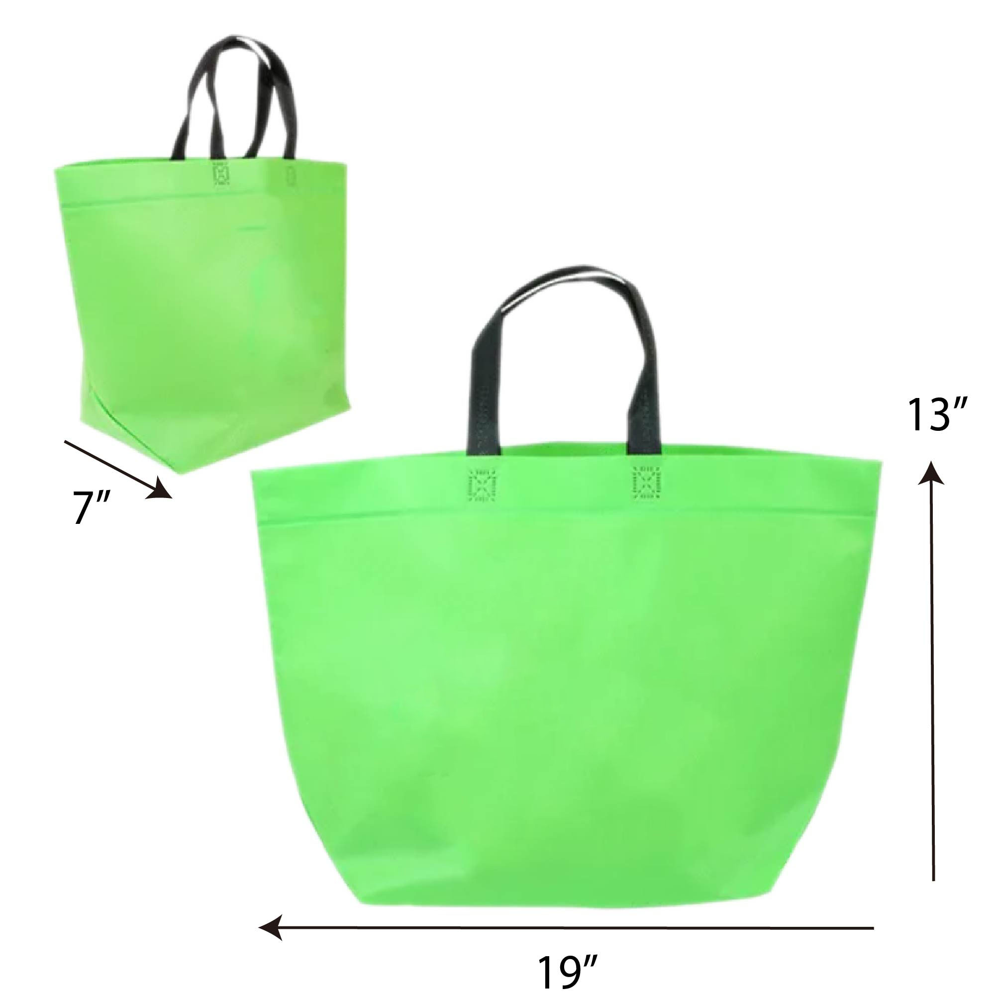 Heavy Duty Two-Tone Non-Woven Tote Bag 2