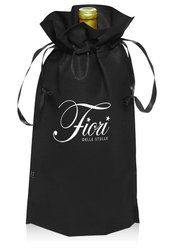 Non-Woven Vineyard Ribbon Drawstring Bags 1