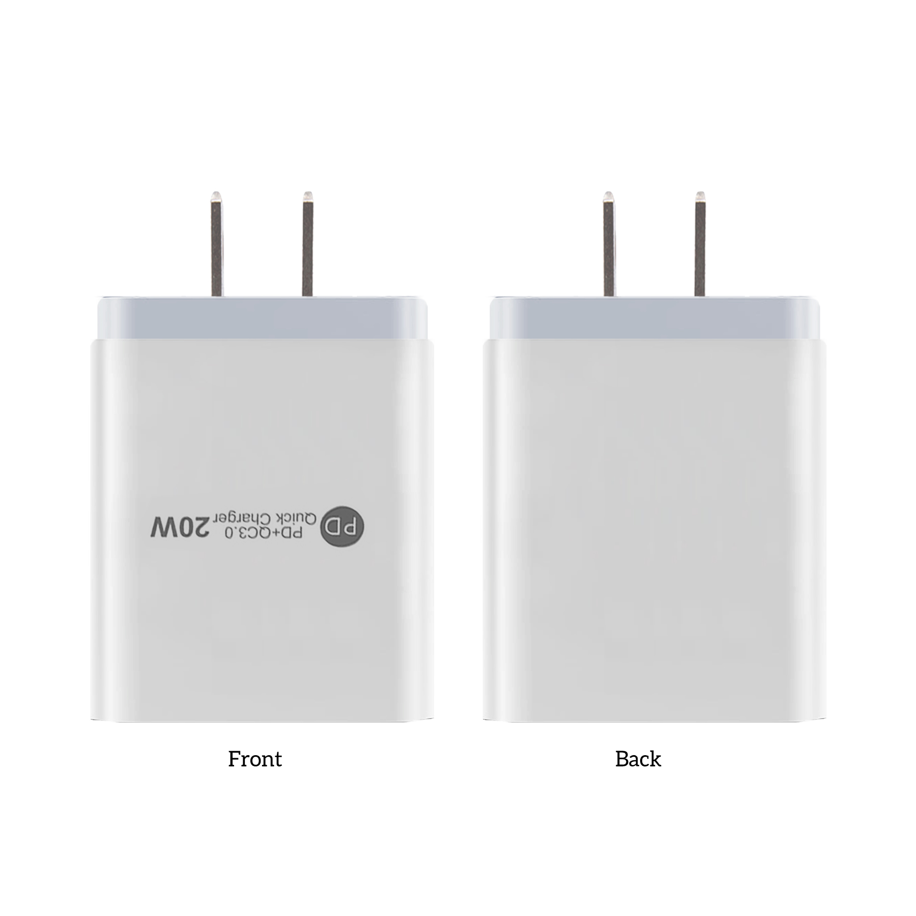 20 W Quick 3.0 USB / Type C Smart Wall Plug Charger 4