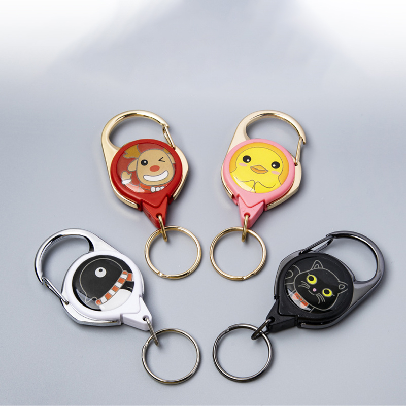 Retractable Badge Reel Snap Fastener 7