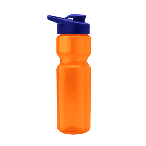 Blazer 28oz Transparent Bike Bottle w/Drink-thru Lid 2552