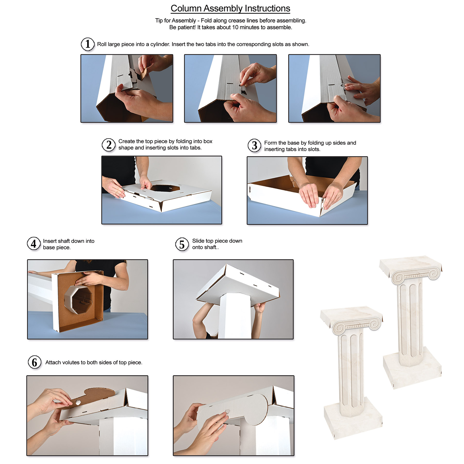 3-D Column Props 3