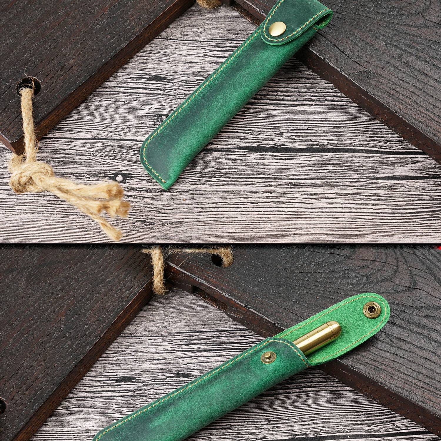 PU Leather Pen case holder 4