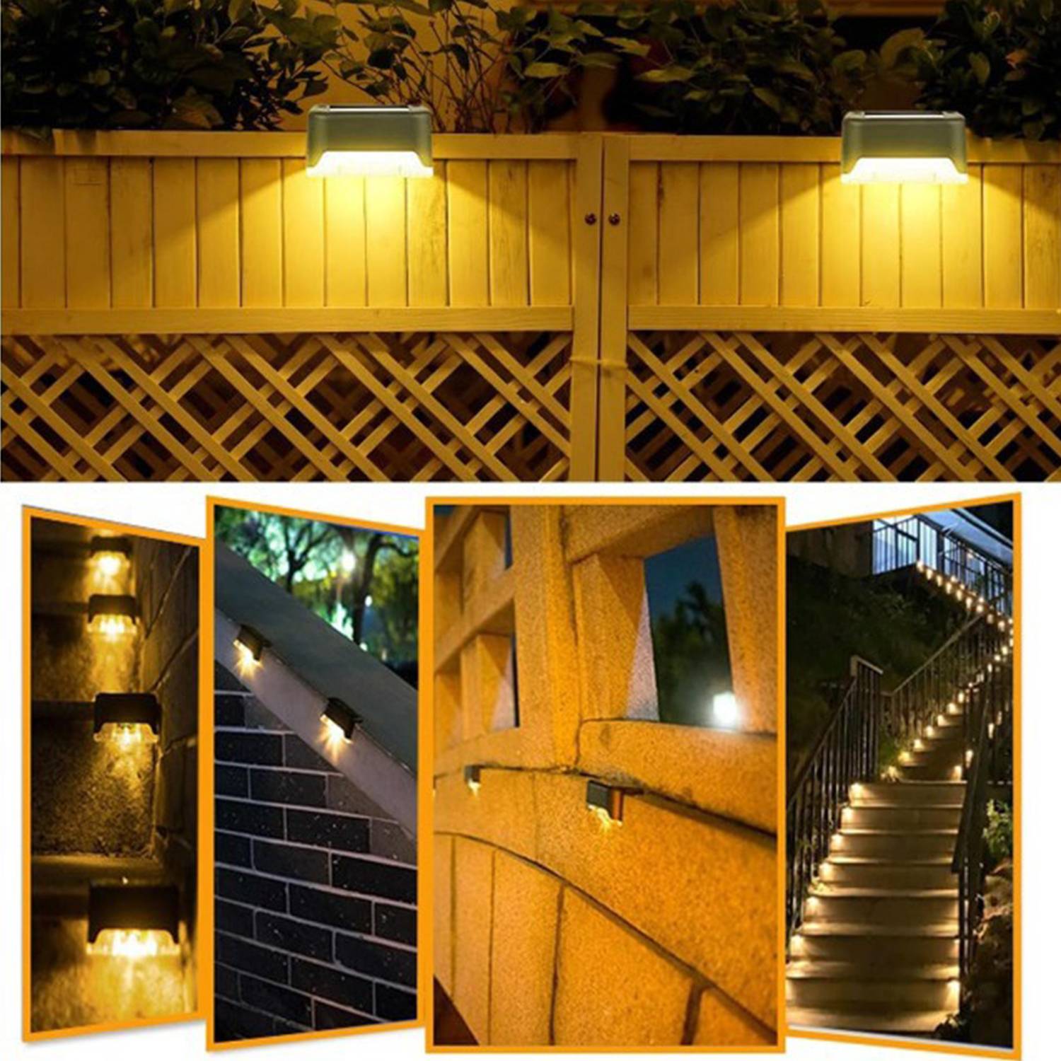 Led Outdoor Solar Waterproof Deck Stair Light 6