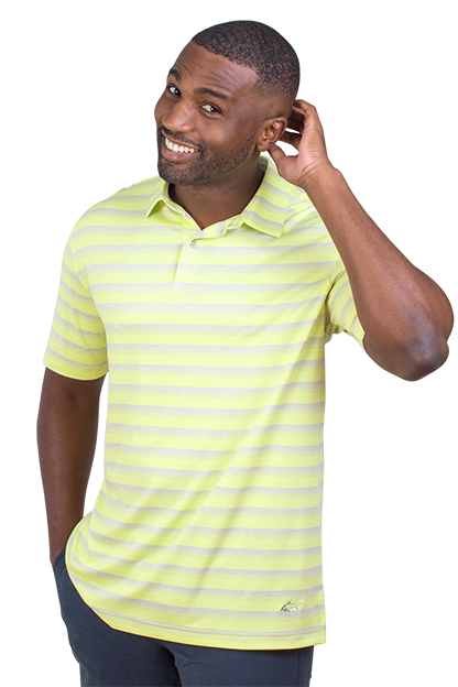 Greg Norman LAB Stripe Polo 3