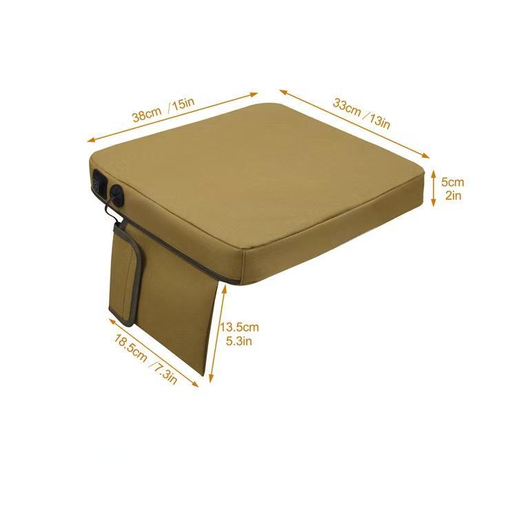 Nylon Comfort Heated Outdoor Cushion 5
