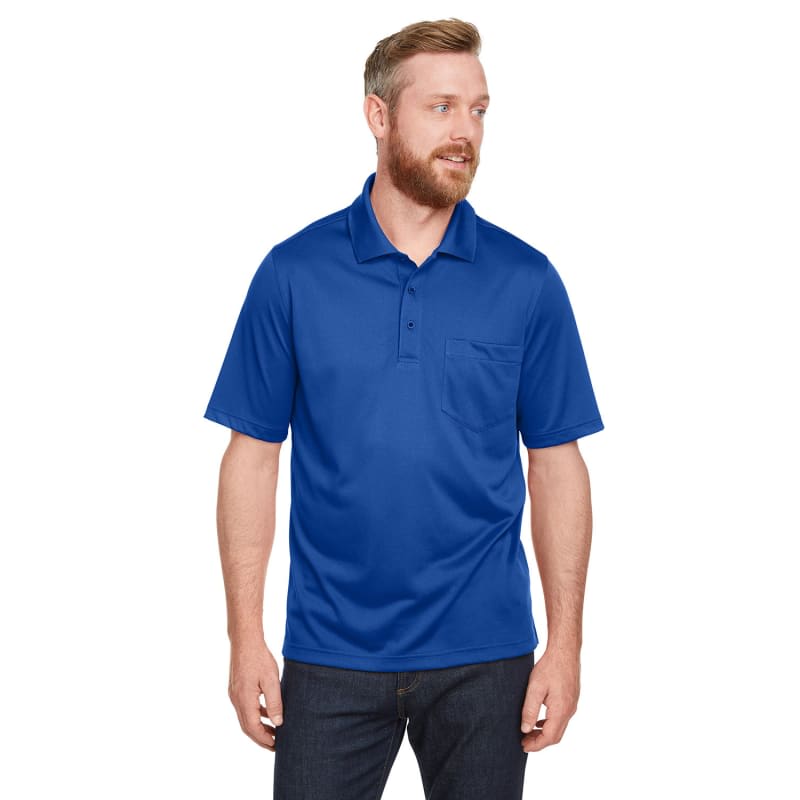 Harriton Men's Advantage Snag Protection Plus IL Pocket Polo 2