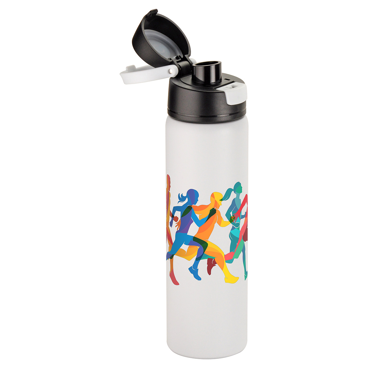 Cabrio 24 oz Recycled Stainless Steel Vacuum Insulated Bottle, custom water bottle with logo imprint 20