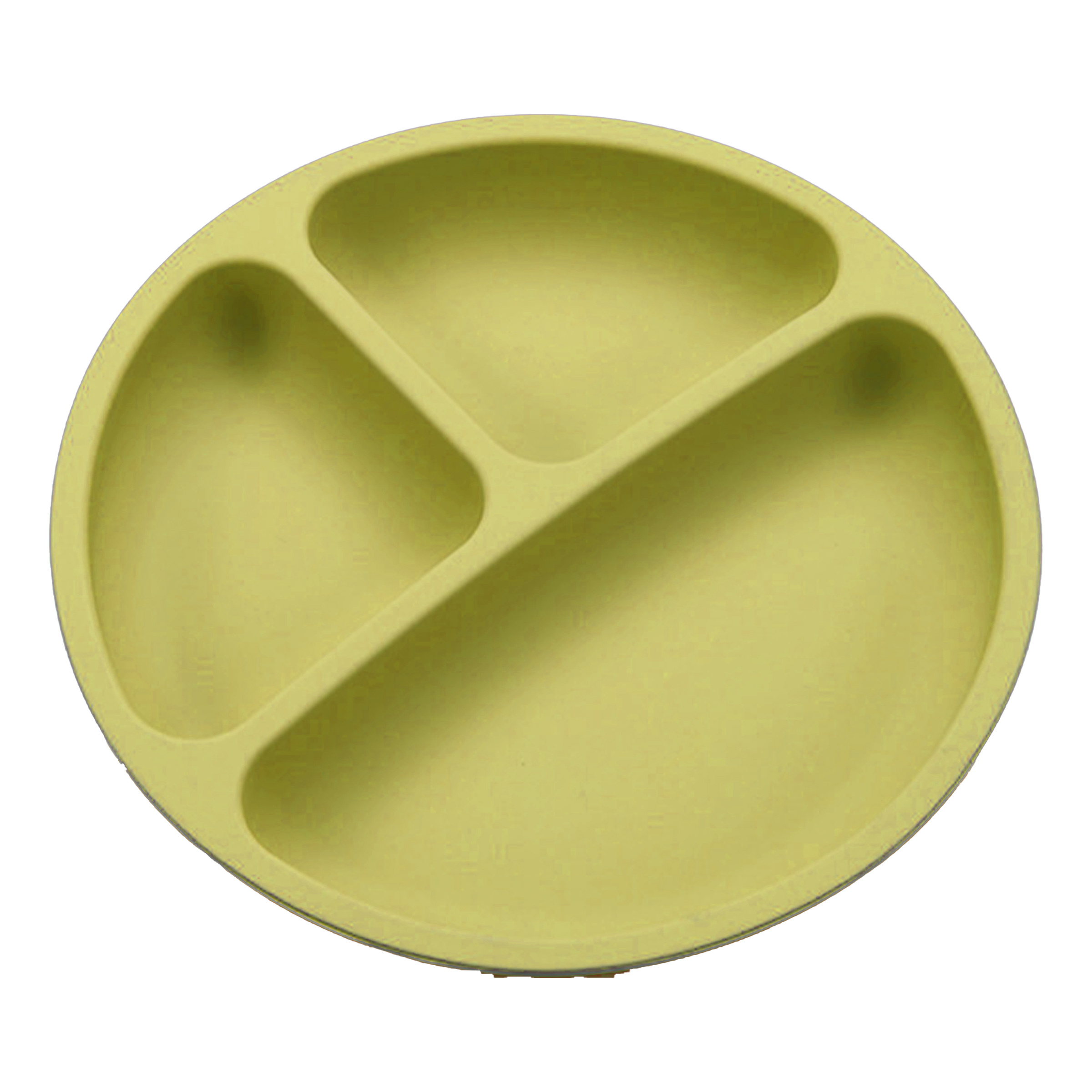 Silicone Children'S Complementary Food Compartment Plate 7