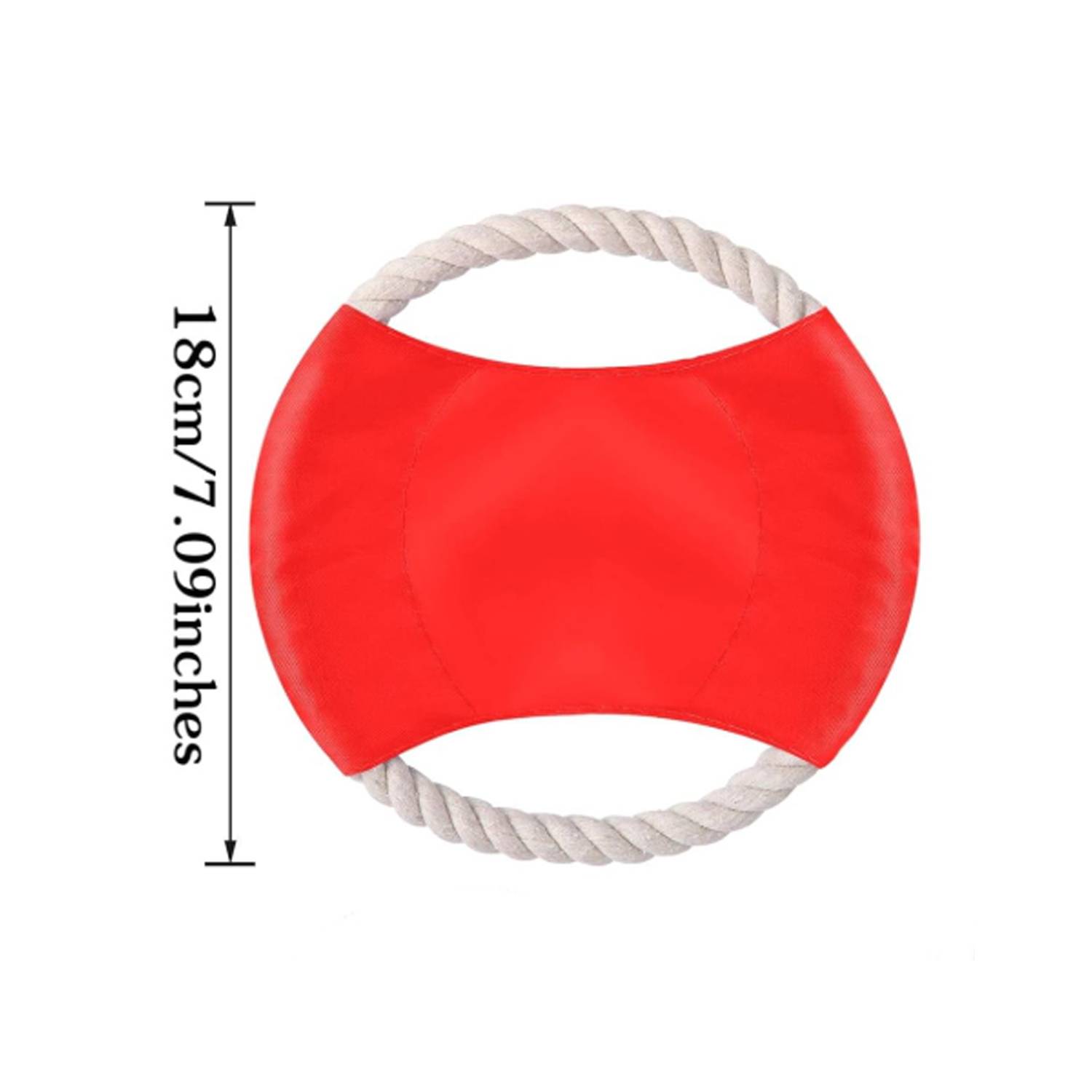 Flying Disc Rope Dog Toy 4
