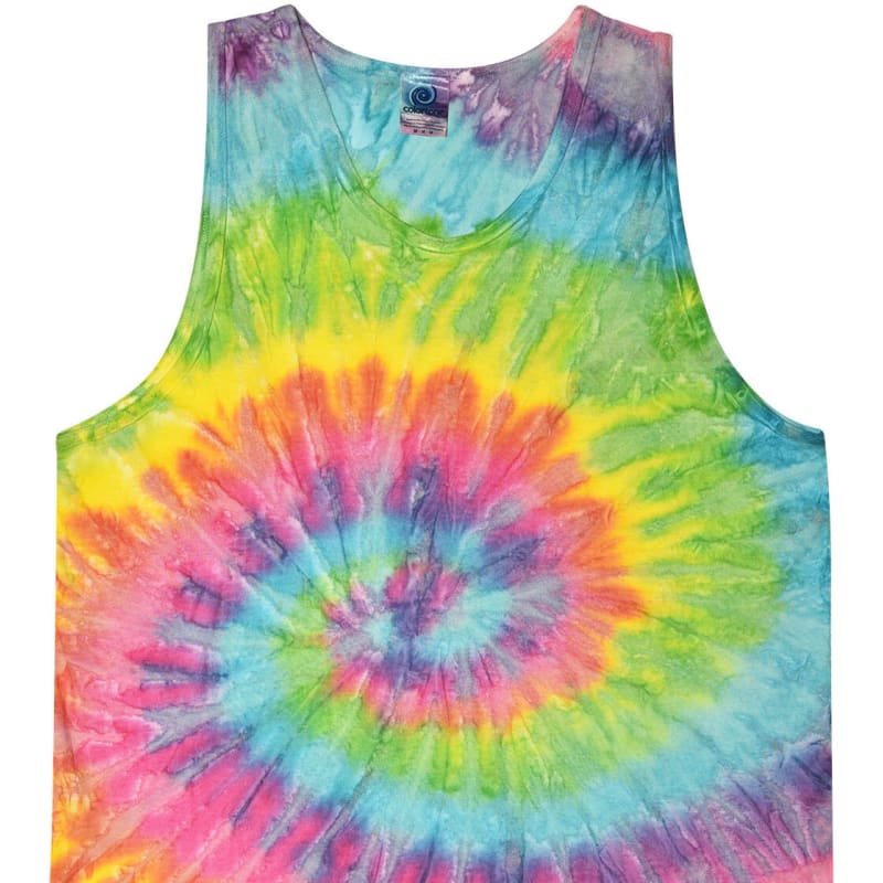Tie-Dye Adult 5.4 Oz. 100% Cotton Tank Top 9