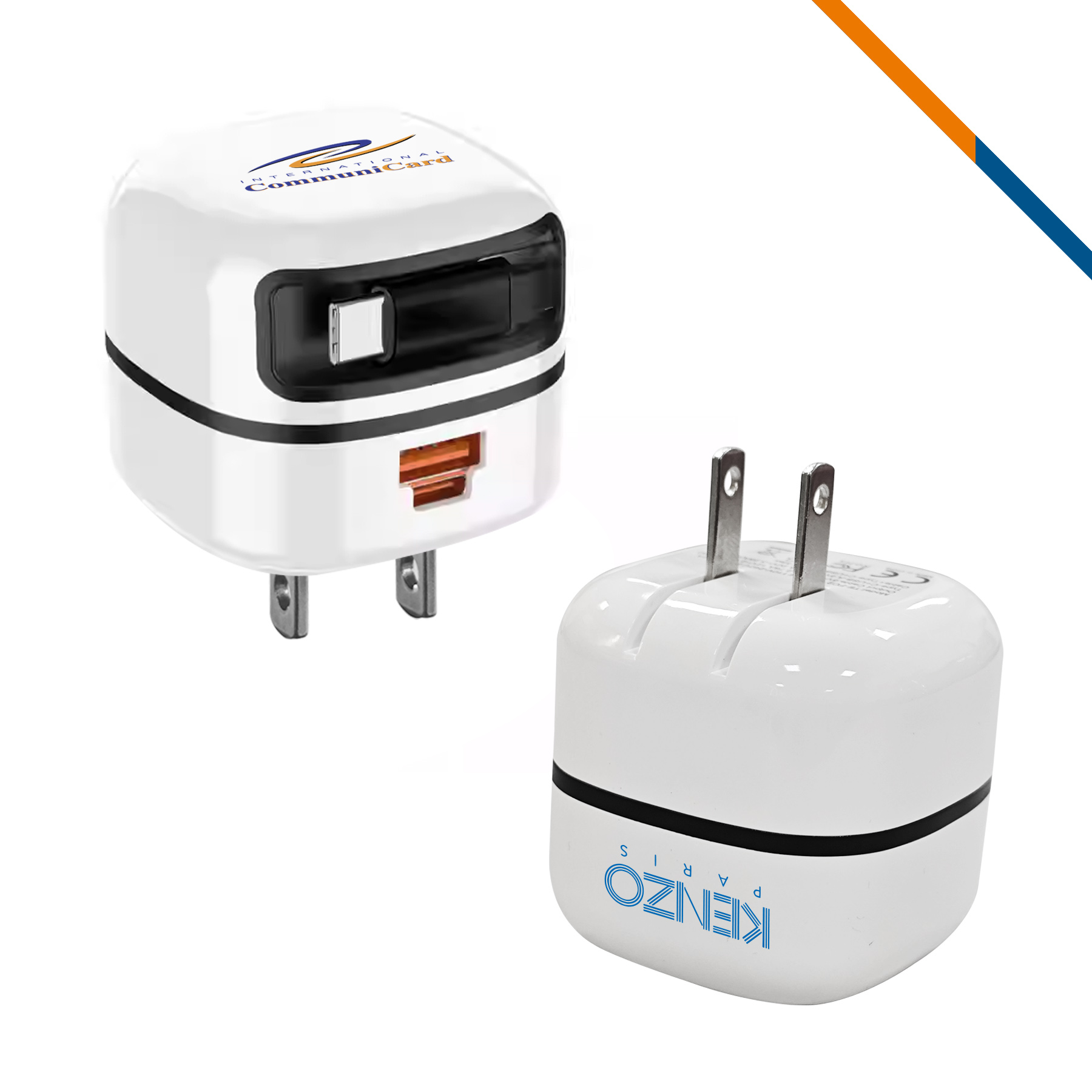 WallJet 65W Fast Charging Retractable Wall Charger 4