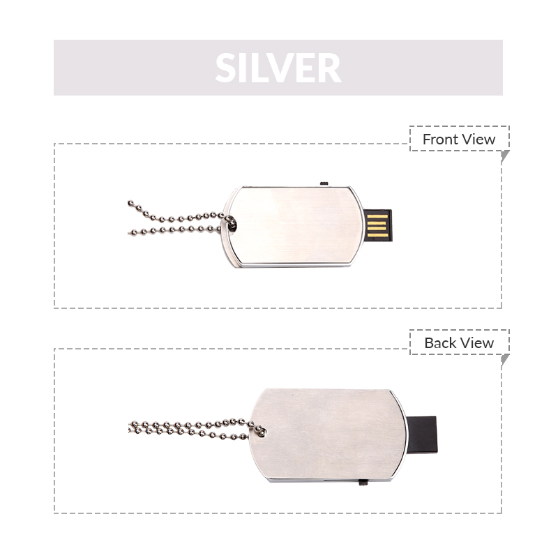 Dog Tag USB Flash Drive, 512MB 4