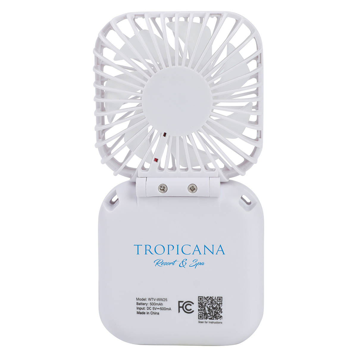 Whirlwind Mini Folding Rechargeable Fan with Lanyard 29