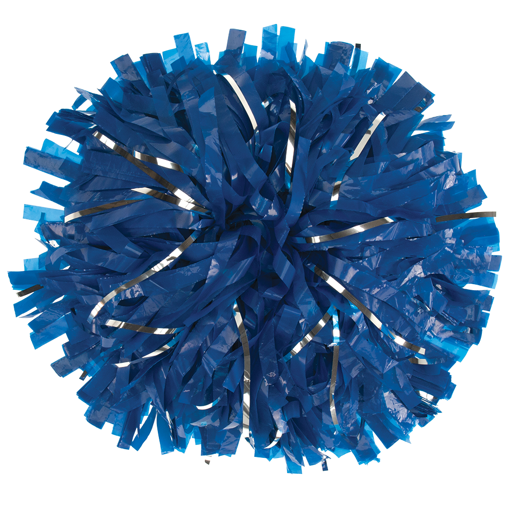 Custom Plastic Show Pom with Glitter 40