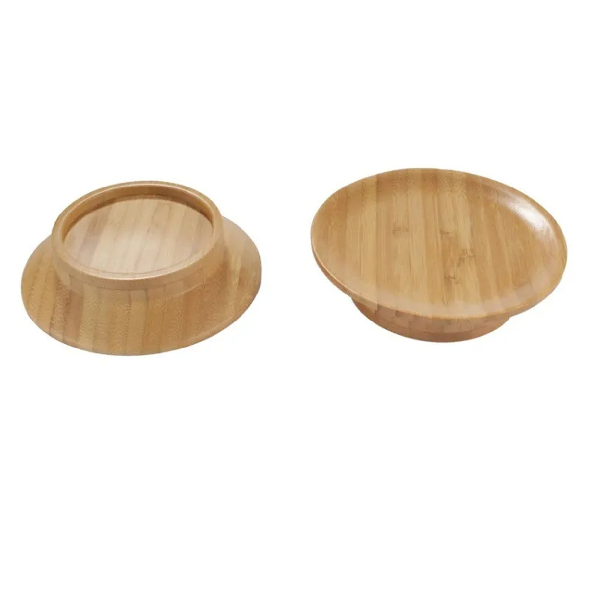 Wooden Wine Coaster With Circular Bottle Cover 1