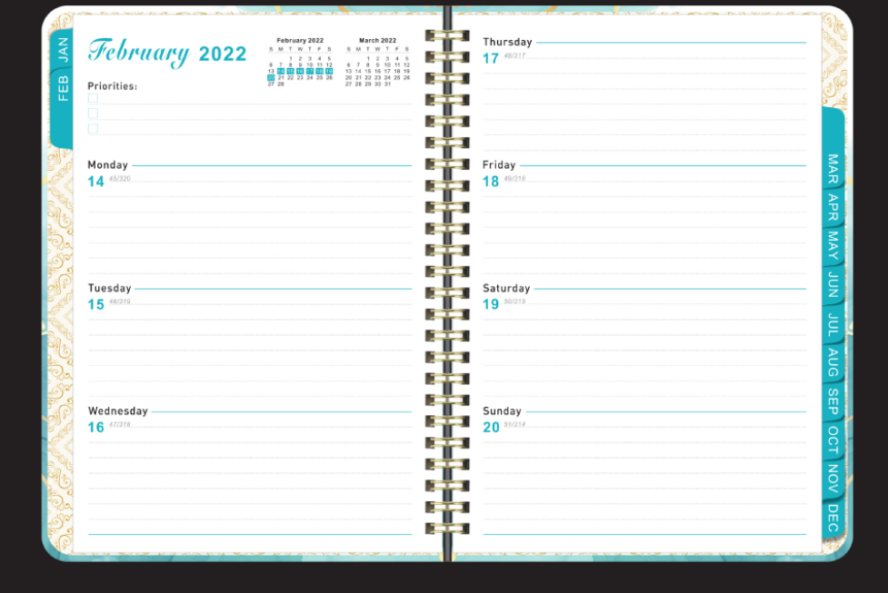 Standard 2022 Planner with Custom Cover 3