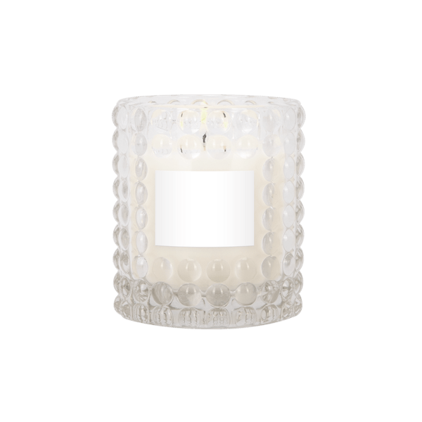 6 oz Candle in Bubble Texture Jar 2