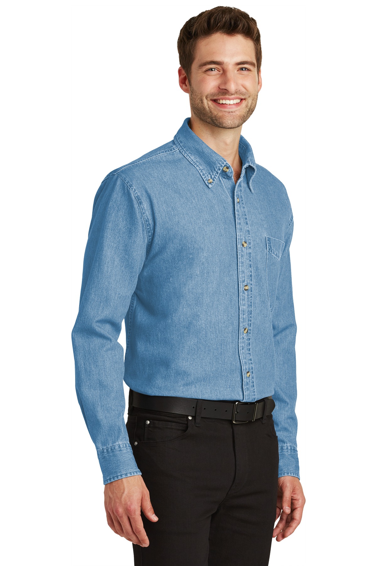 Long Sleeve Denim Shirt