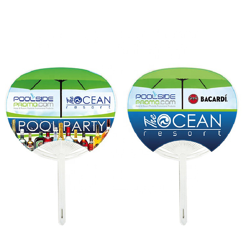 Full Color Advertising Hand Fan 2