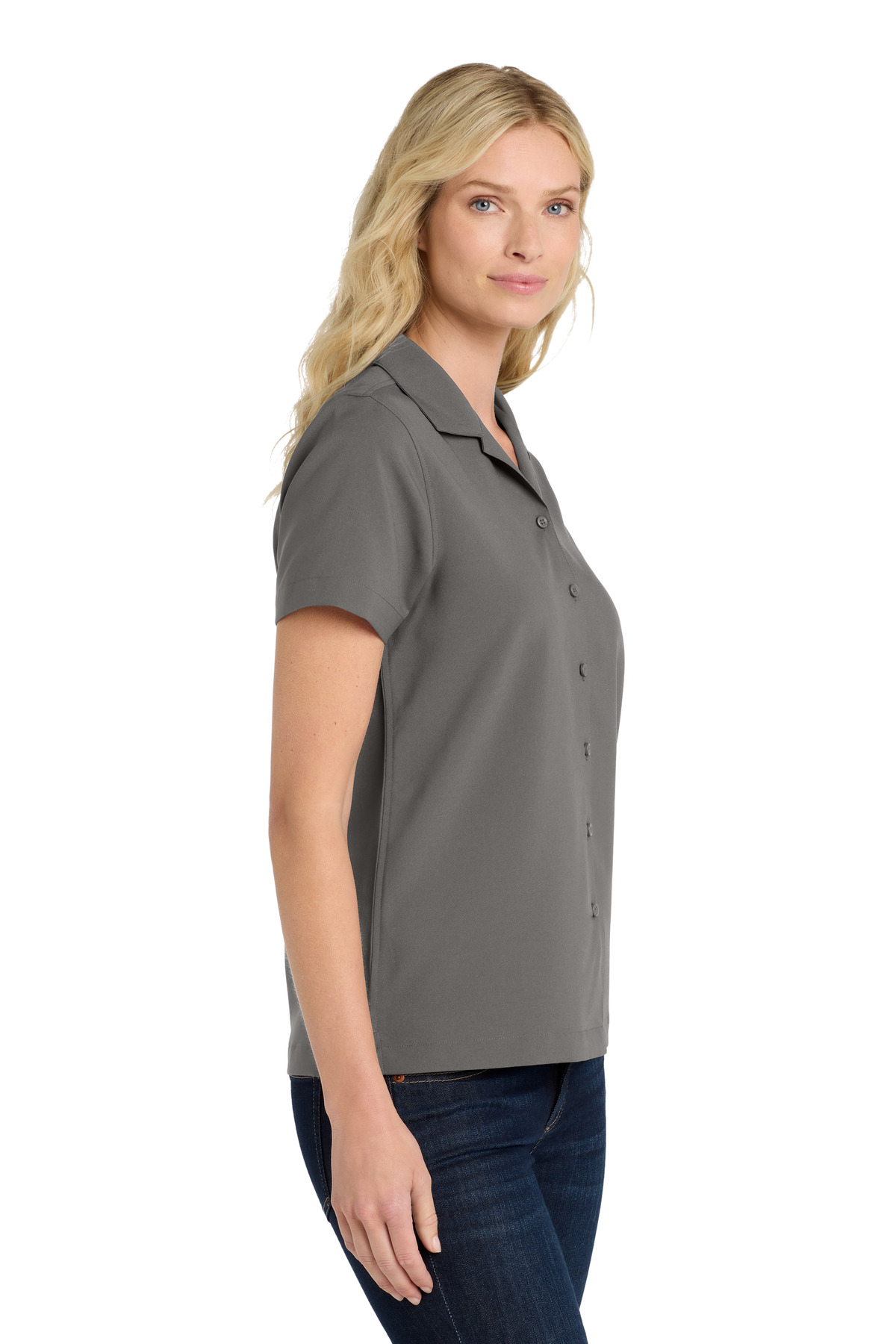 Port Authority Women's Short Sleeve Performance Staff Shirt LW400 11