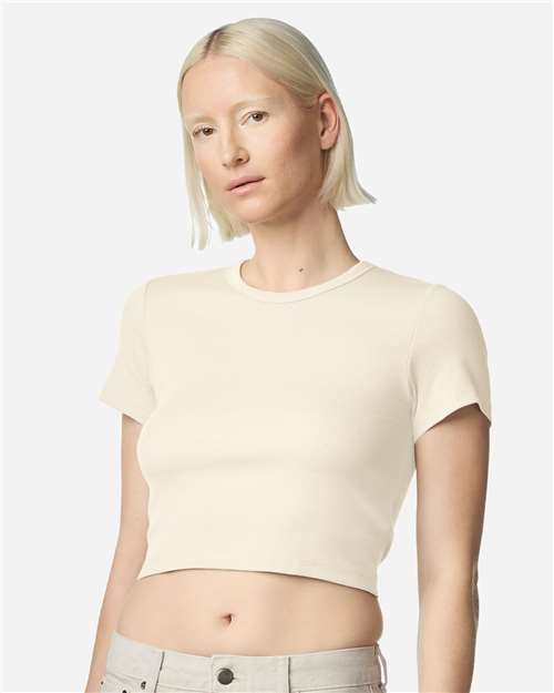 Women's Baby Rib Cropped Tee - BR210 19