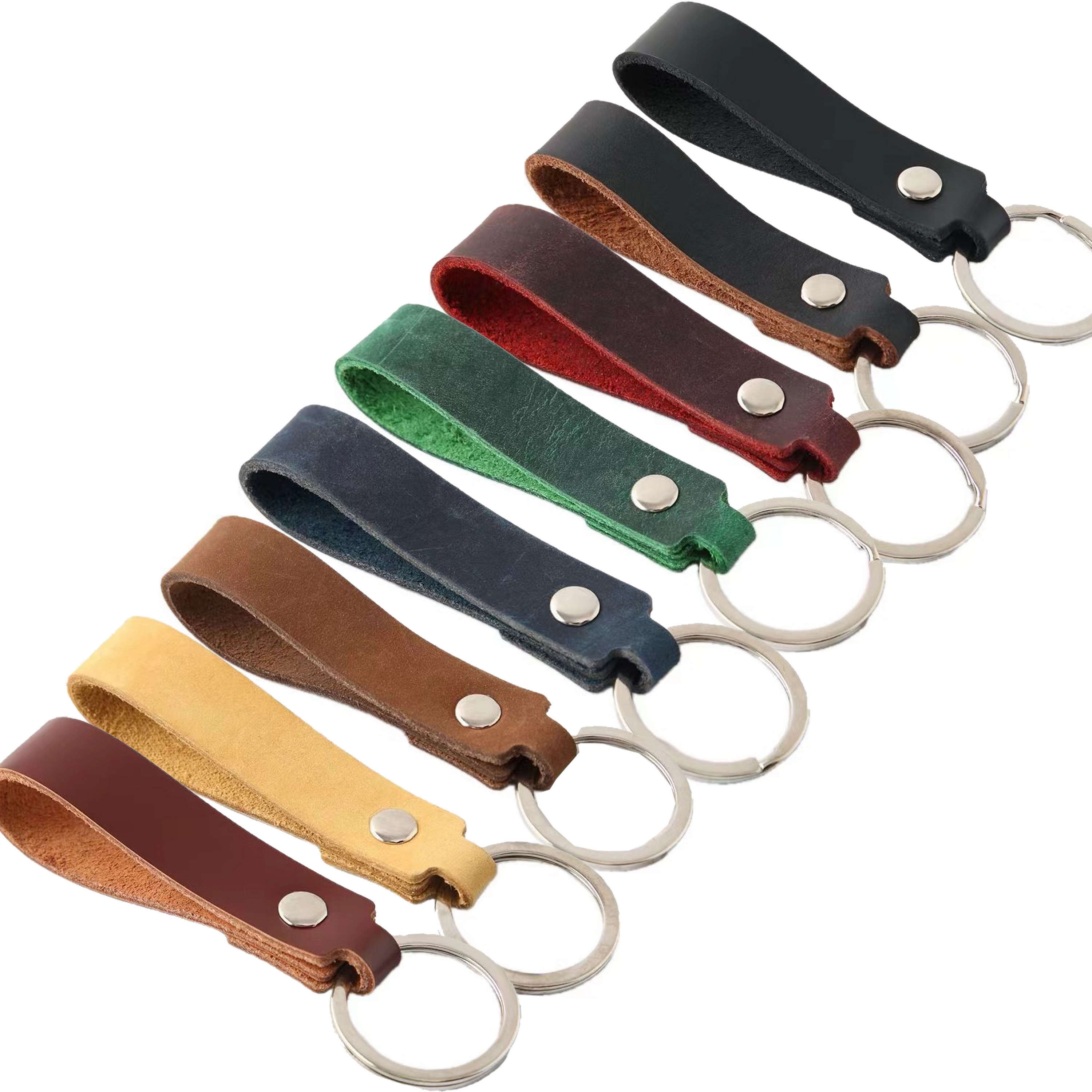High Qulaity Genuine Leather Keychain 6