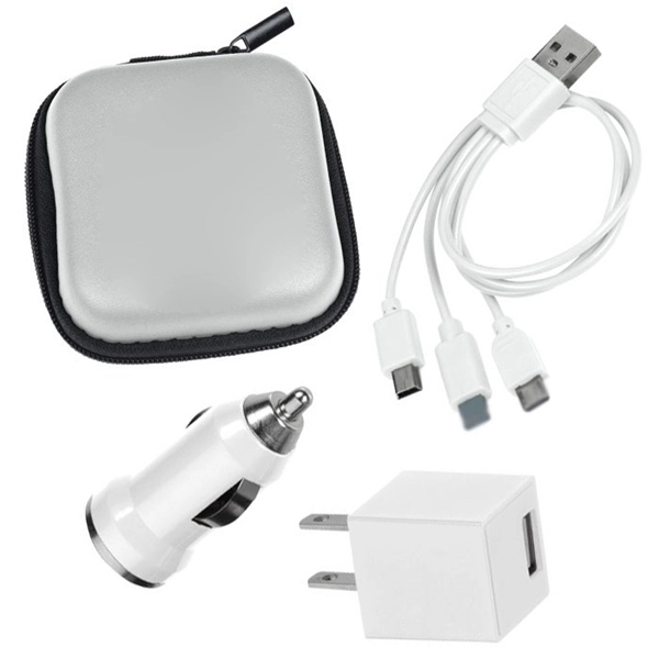 3 In 1 Portable Travel Charging Kit 6