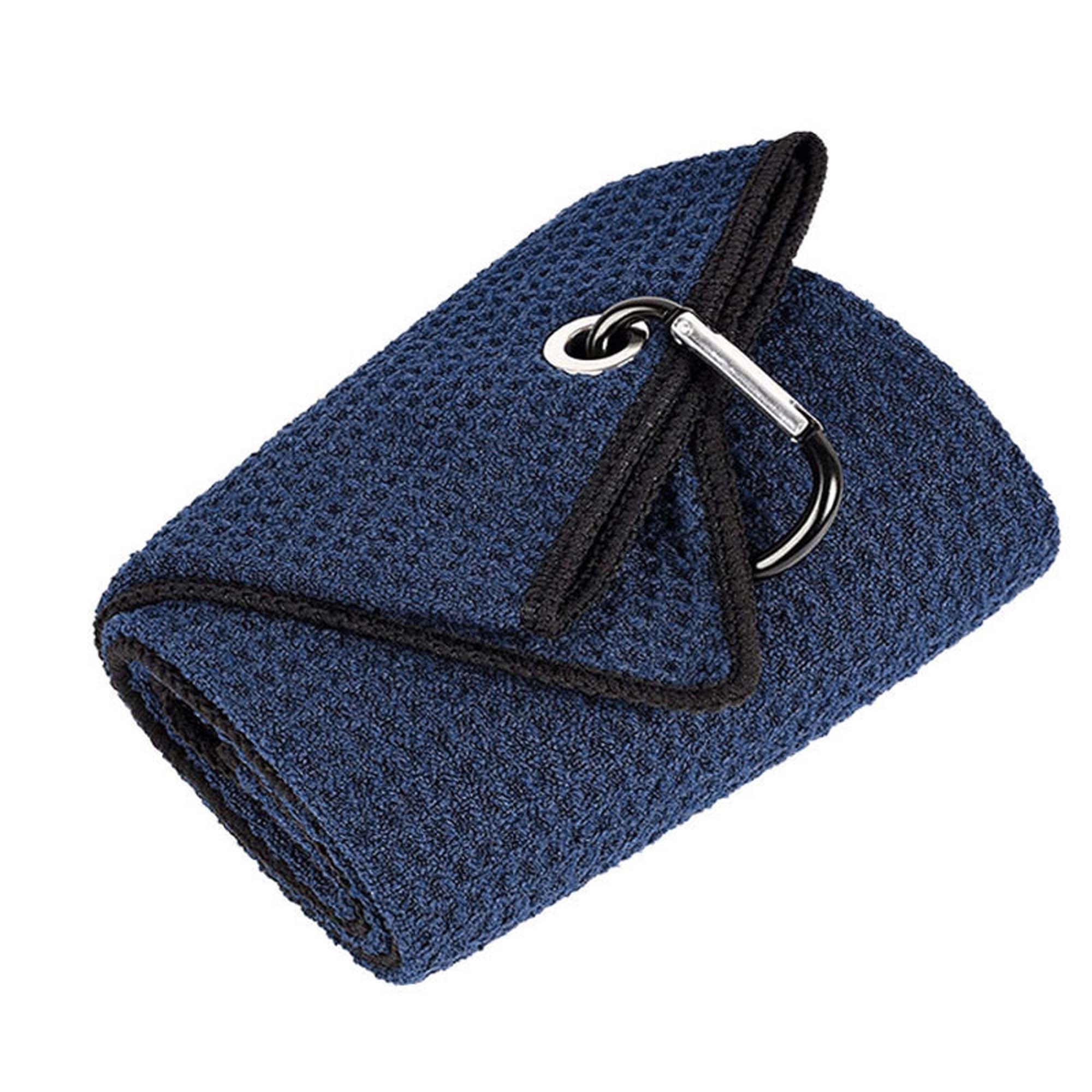 Tri-fold Microfiber Golf Towel With Clip 2