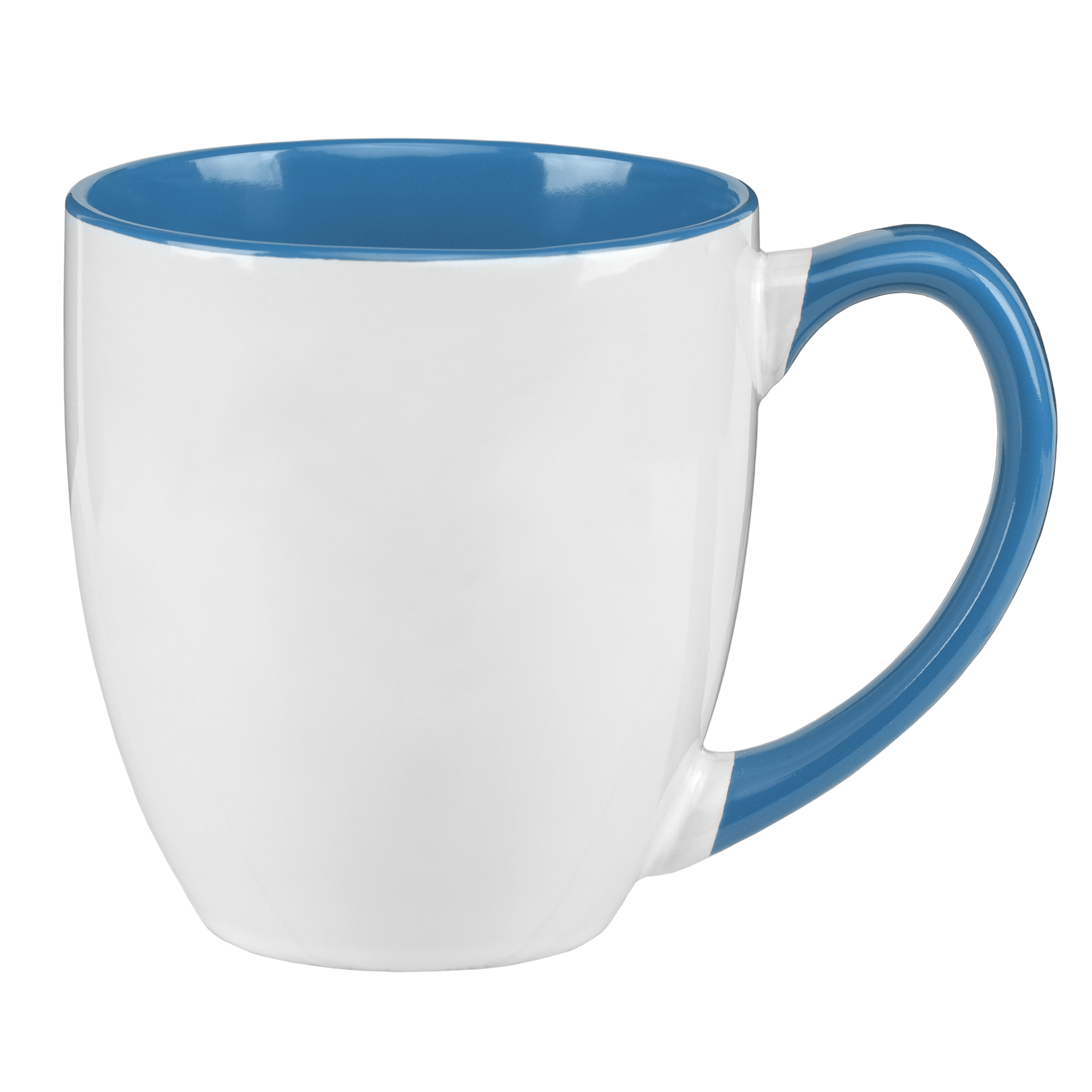 15 oz. Two-Tone Ceramic Bistro Mug 10