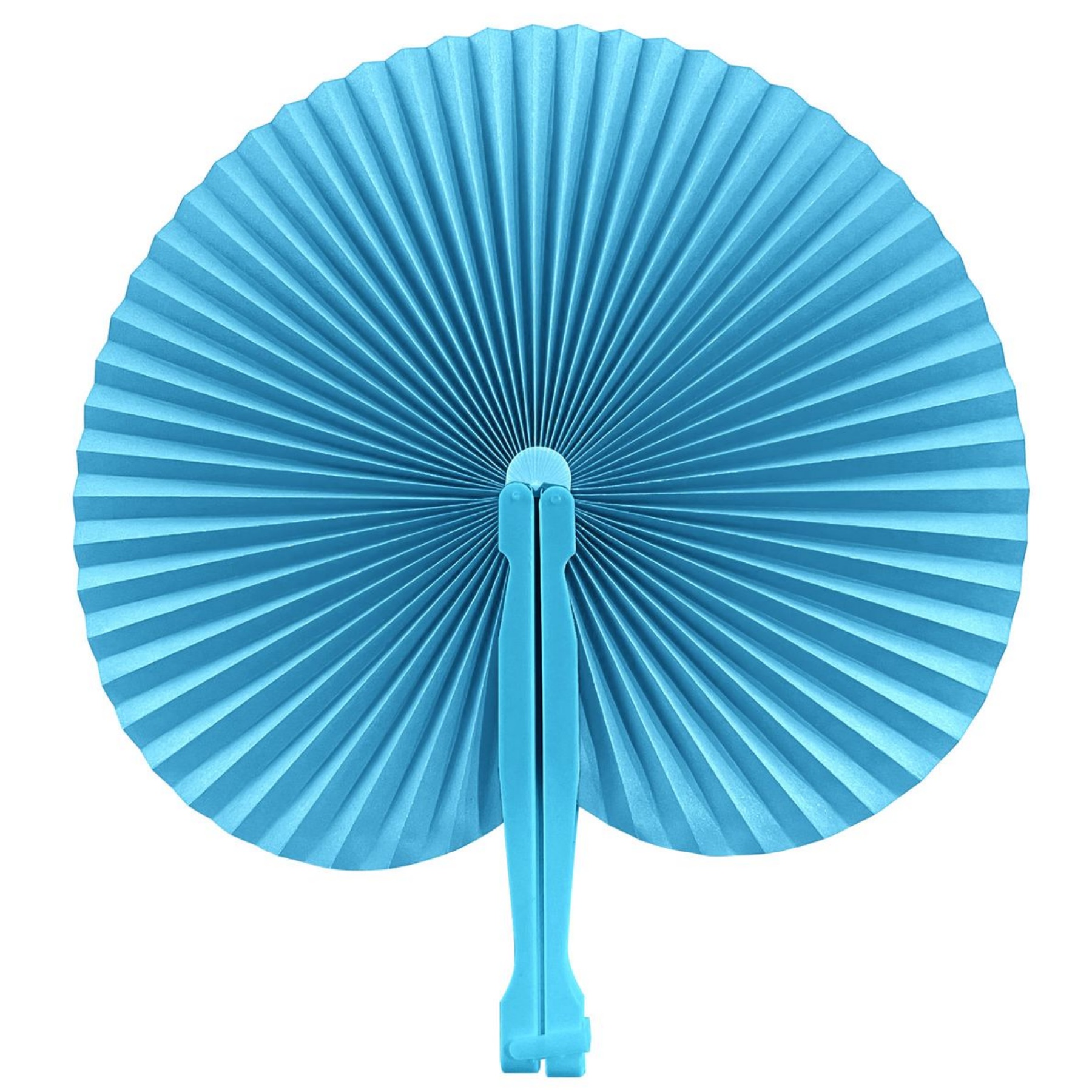Full Color Round Folding Hand Paper Fan 2