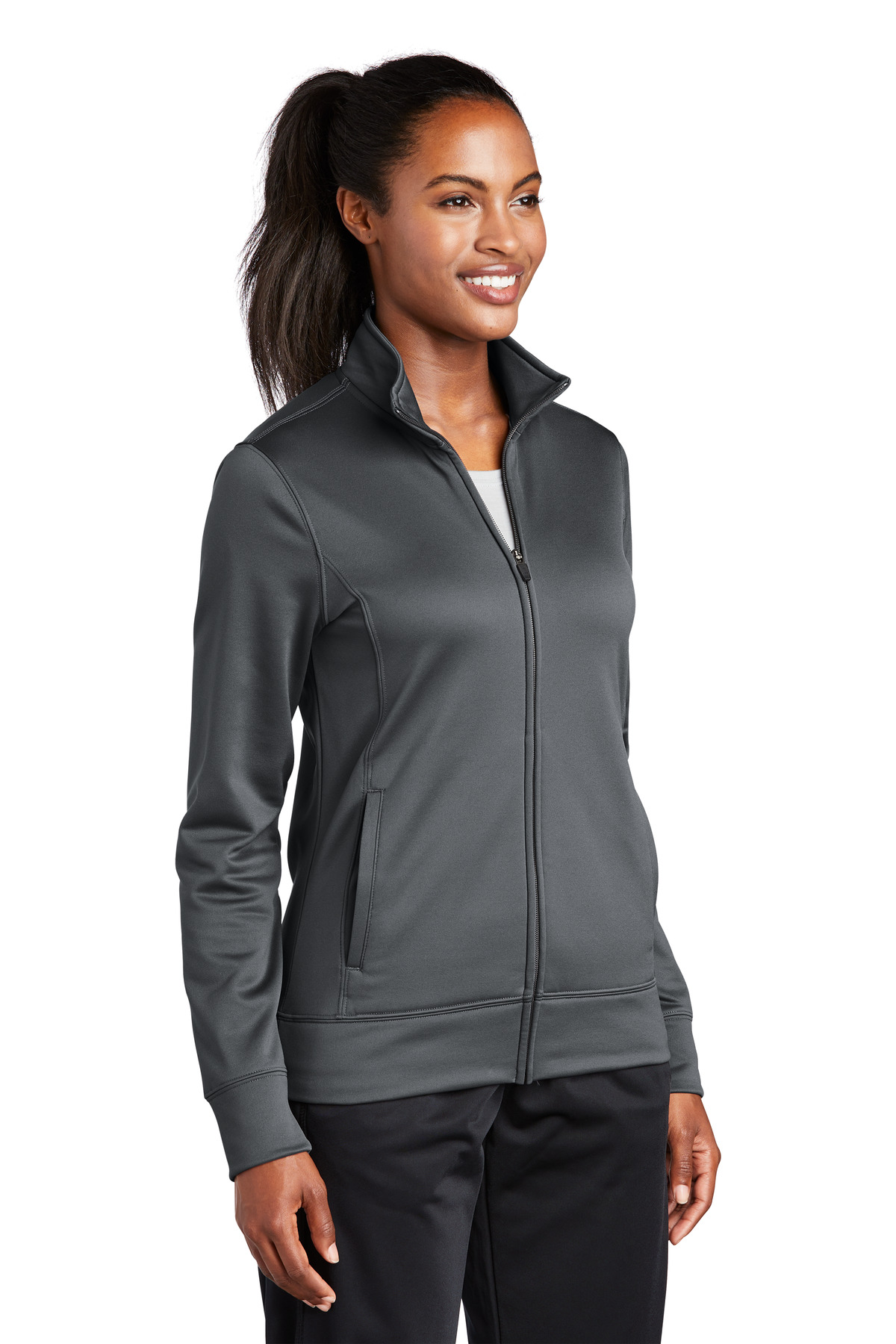 Sport-Tek® Women's Sport-Wick Fleece Full-Zip Jacket 20