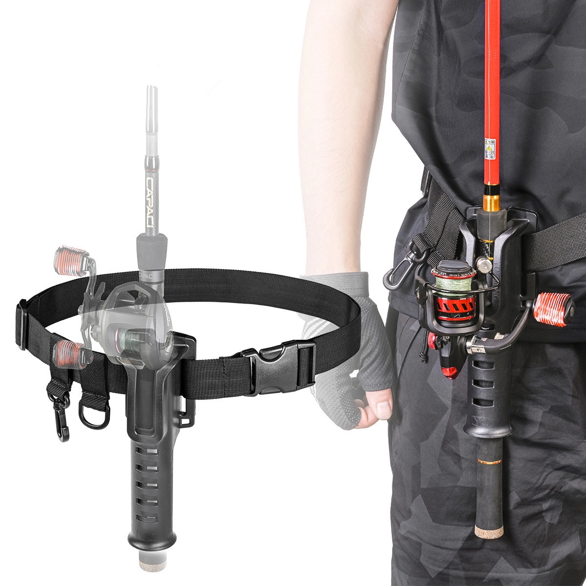 Fishing Rod Belt Holder 2