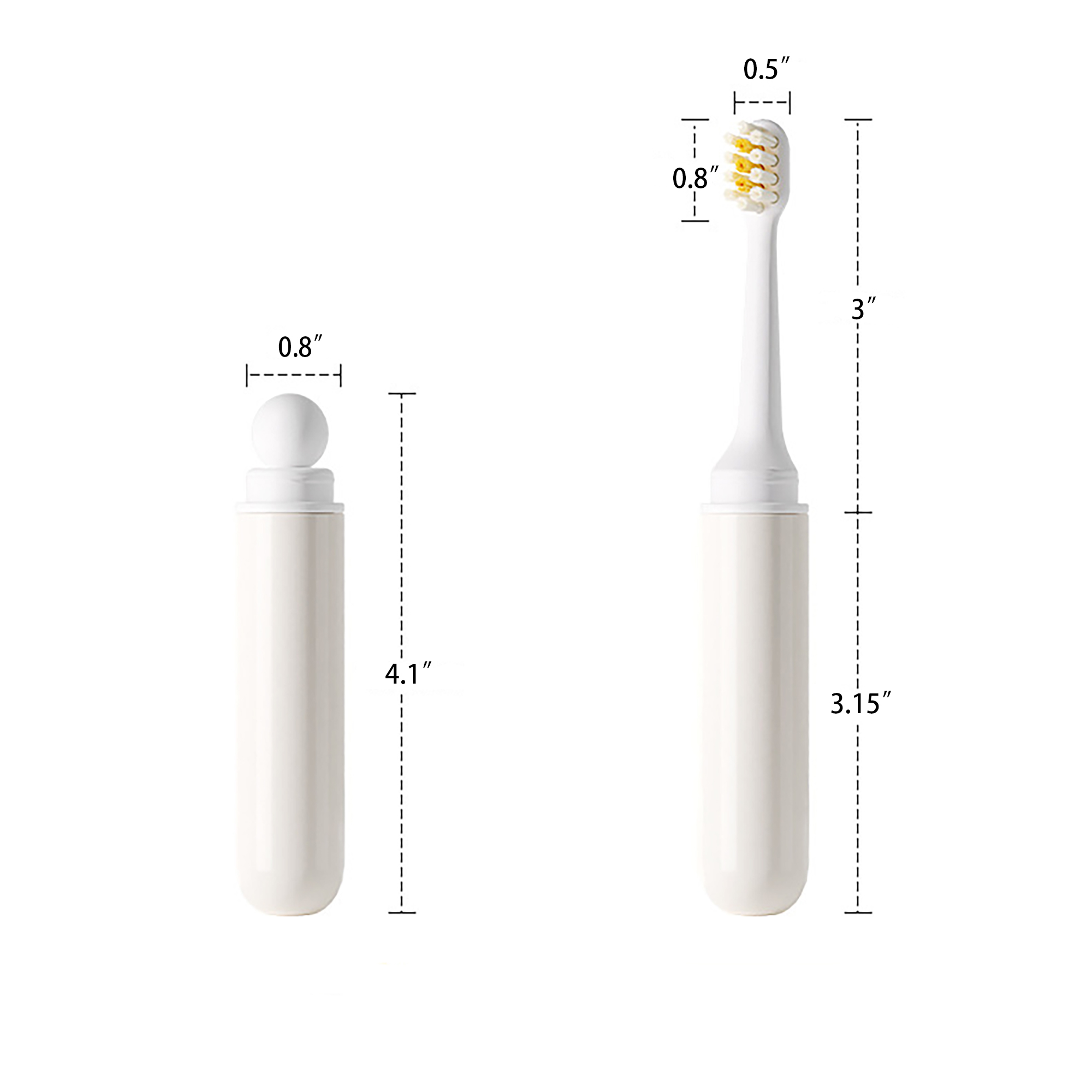 Travel Toothbrush Set MOQ 10pcs 7