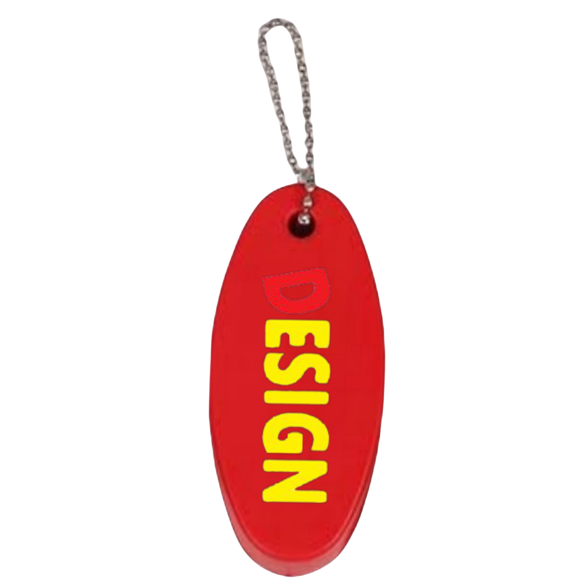 Floating Keychain Oval Shaped 2