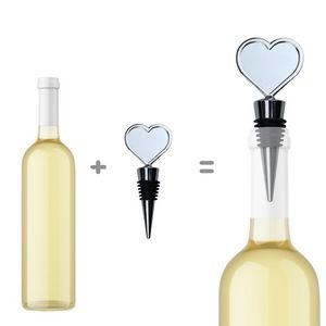 Charming Heart Shaped Wine Bottle Stopper 3