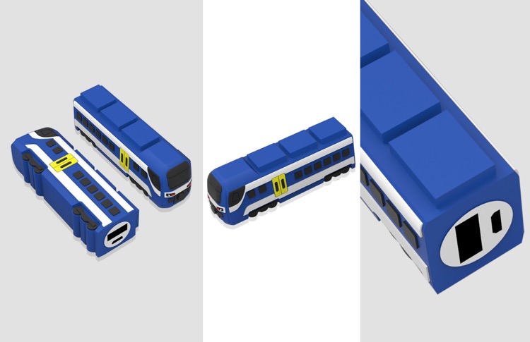 Custom Metro Rail Charger 2