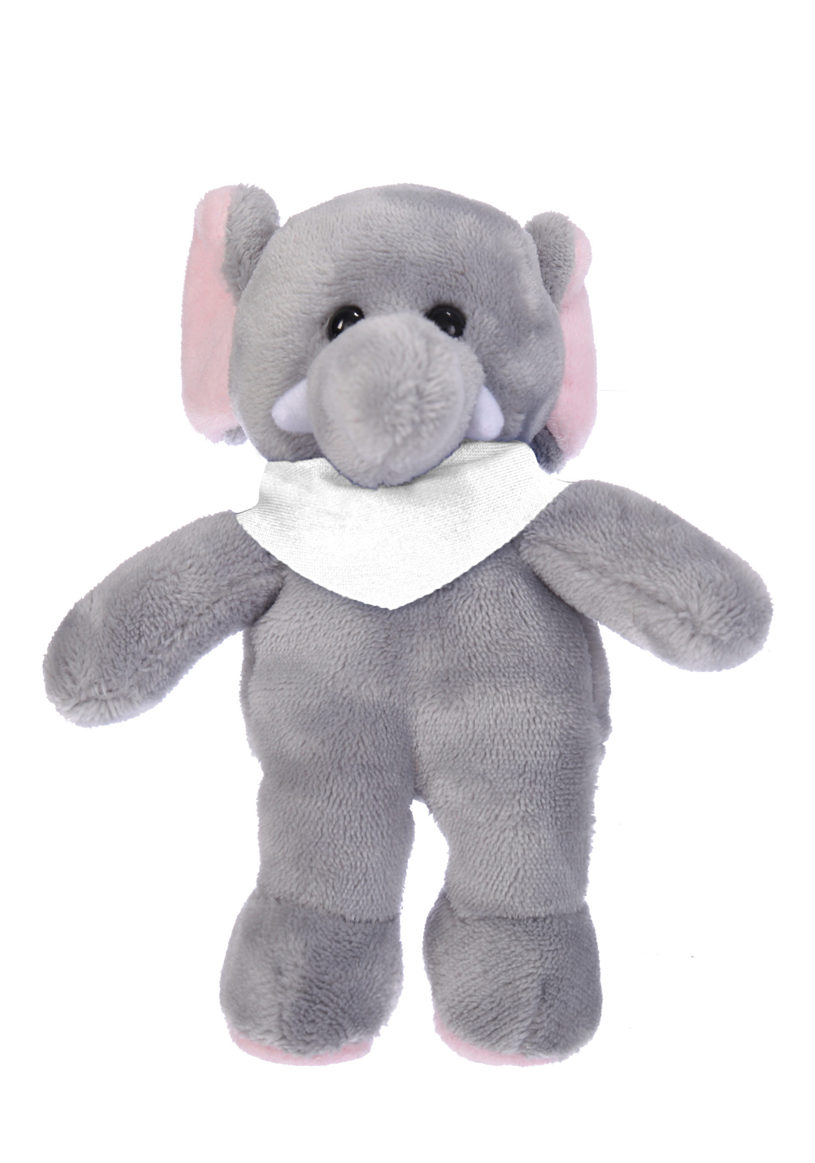 Soft Plush Stuffed Elephant with Bandana 5