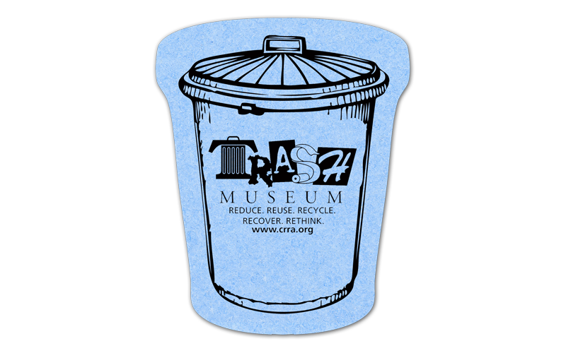 Trash Can Compressed Sponge