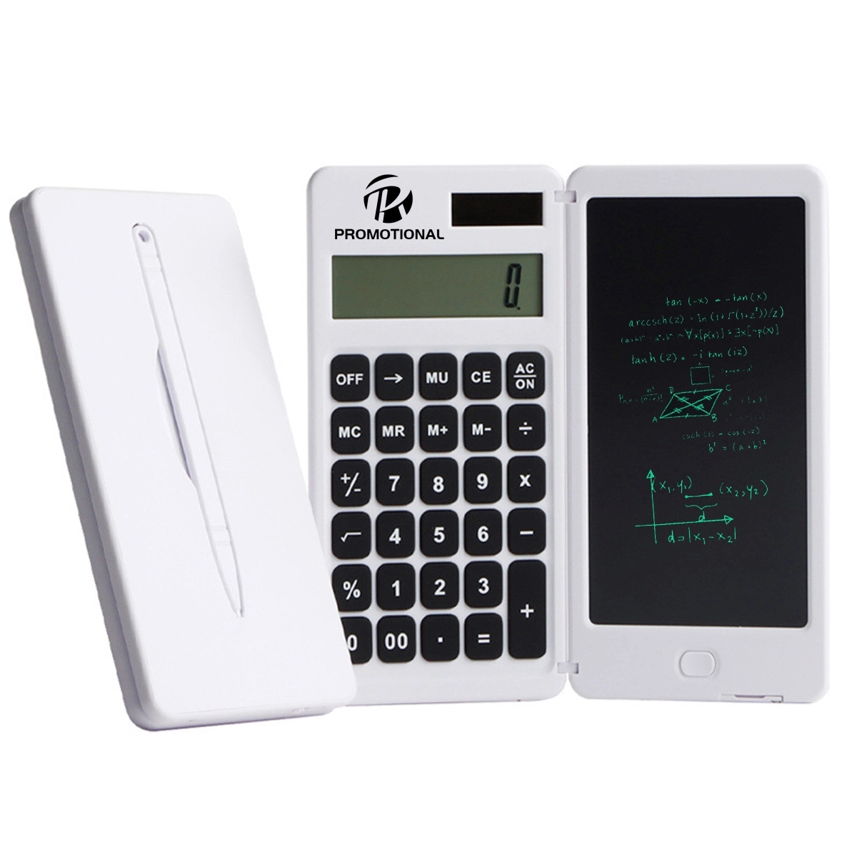Portable Promotional Calculator with Notepad 9