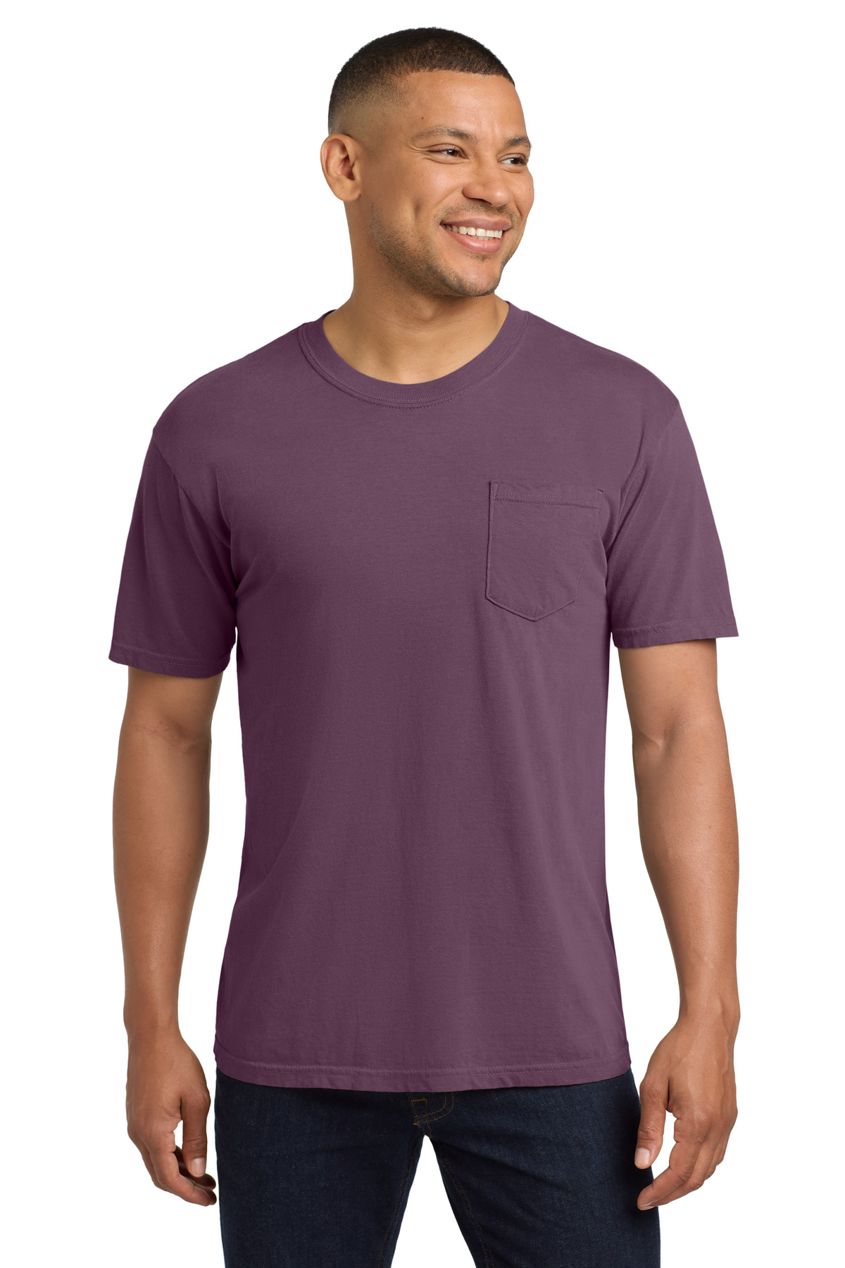 COMFORT COLORS Heavyweight Ring Spun Pocket Tee. 6030 278