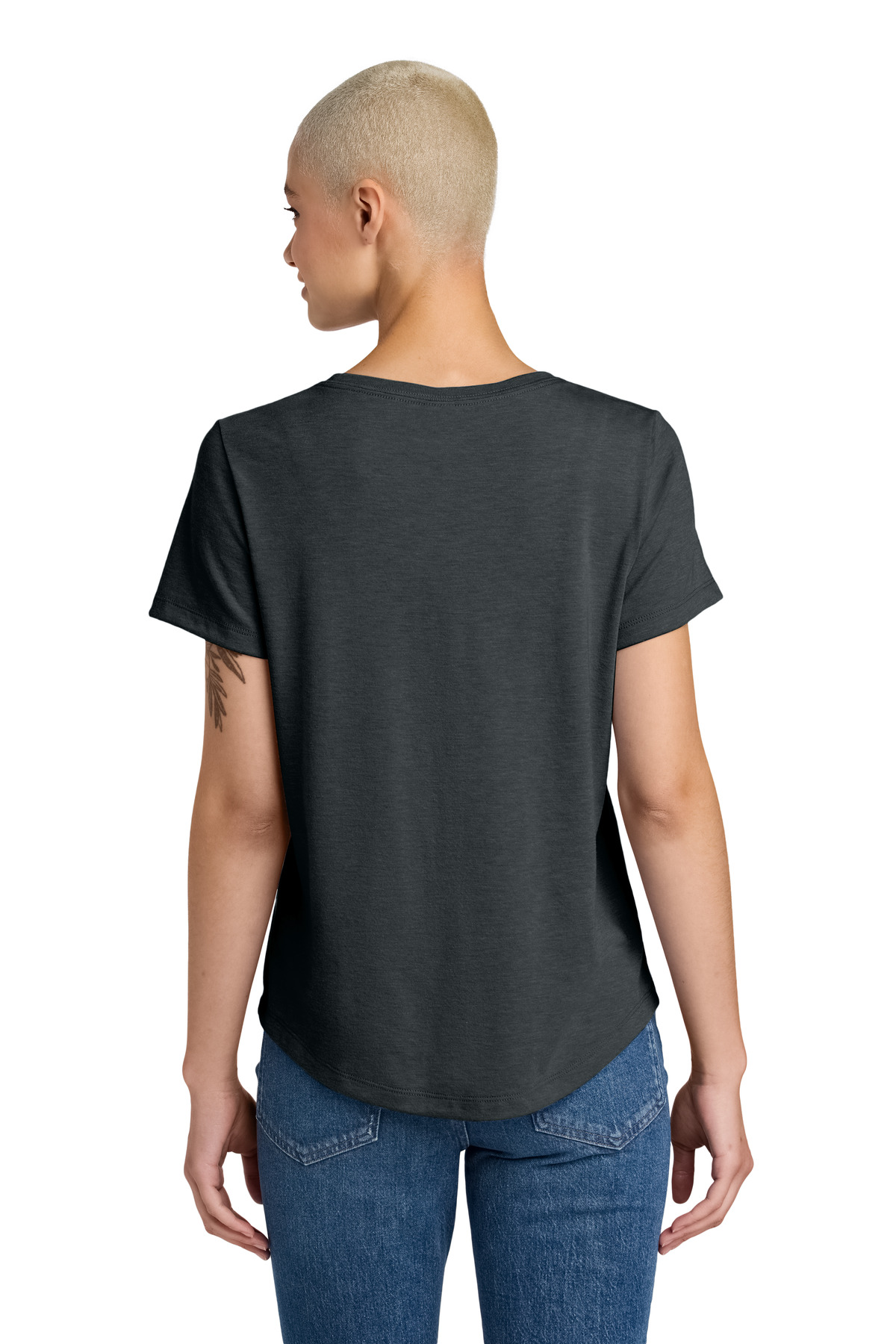 Allmade Women's Relaxed Tri-Blend Scoop Neck Tee AL2015 41