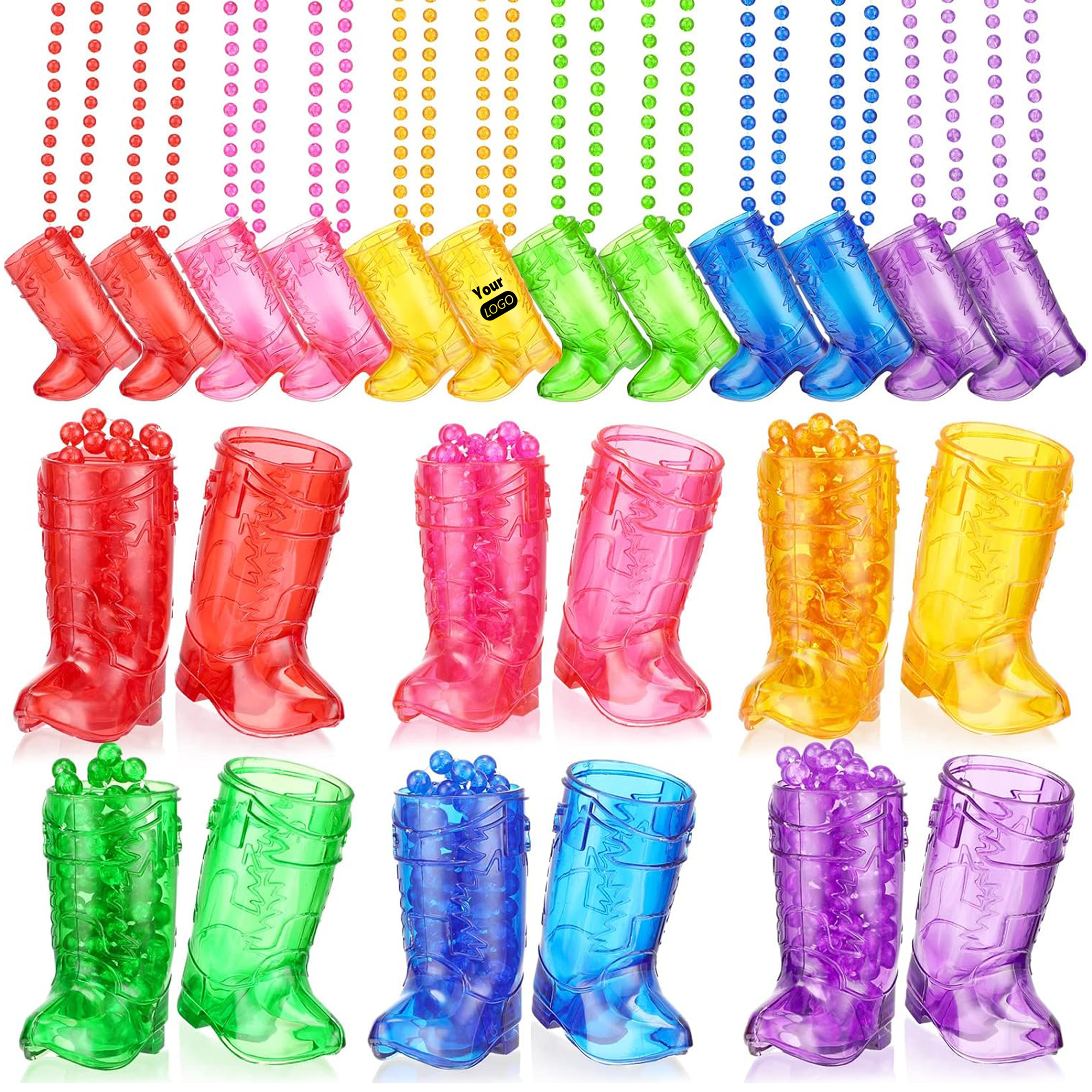 Colorful Boot-Shaped Party Shot Cups 2