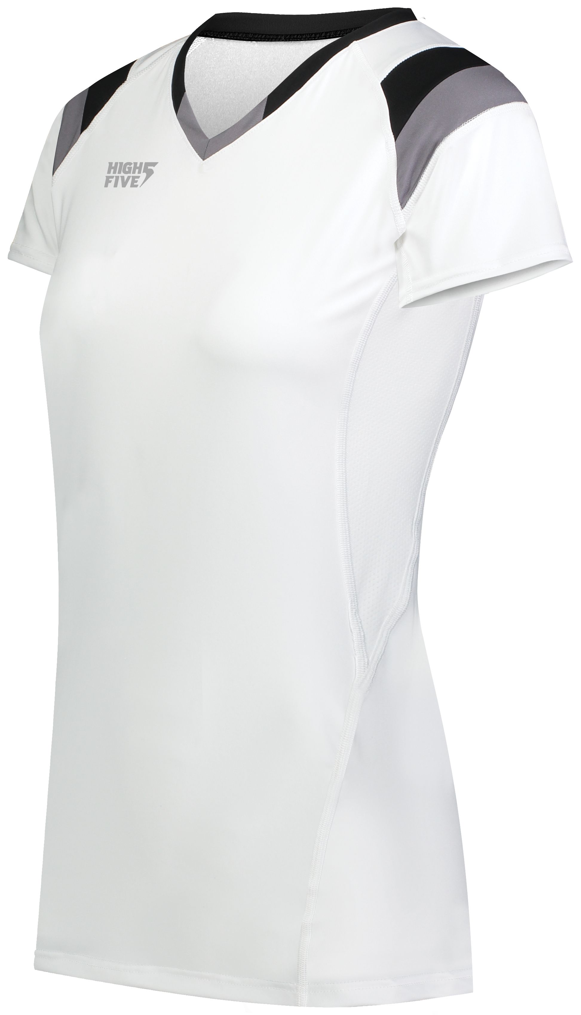 Ladies TruHit Tri-Color Short Sleeve Jersey 13