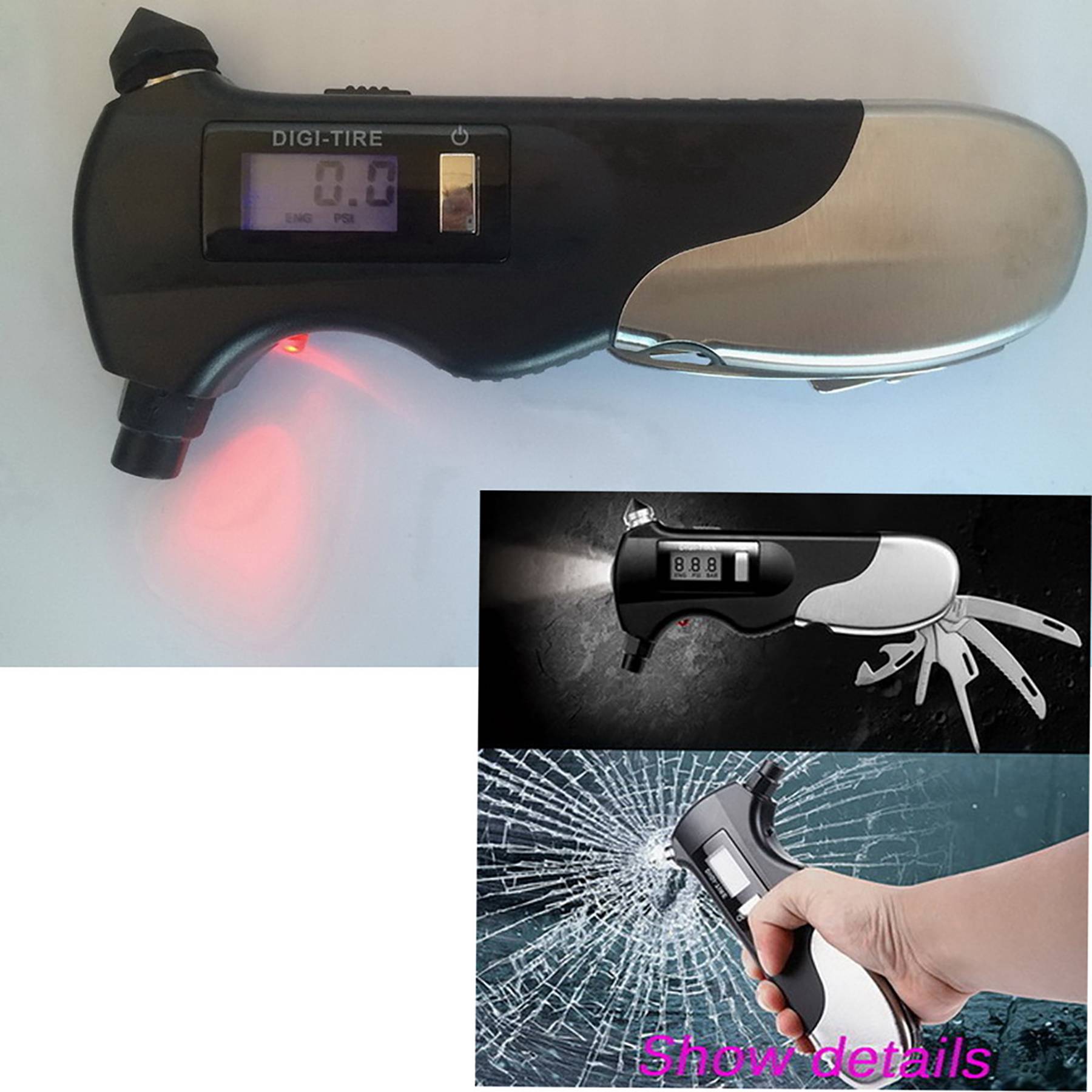 Digital Gauge Tire Pressure For Truck Car 6