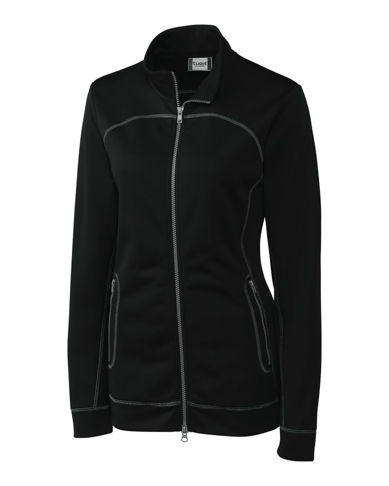Helsa Performance Womens Full Zip Knit Jacket