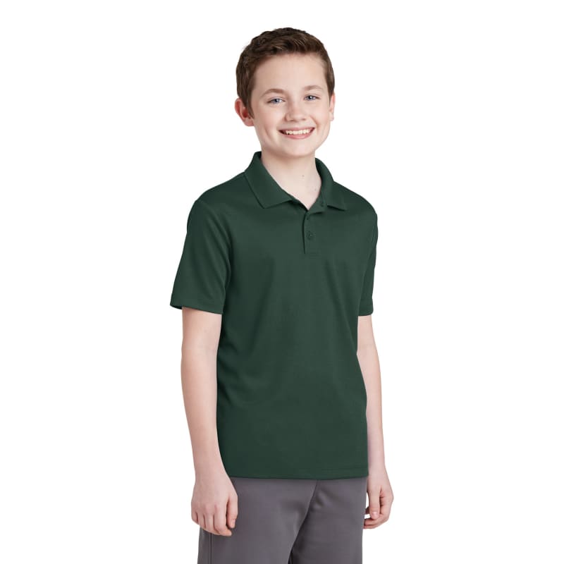 Sport-Tek Youth PosiCharge RacerMesh Polo. 10