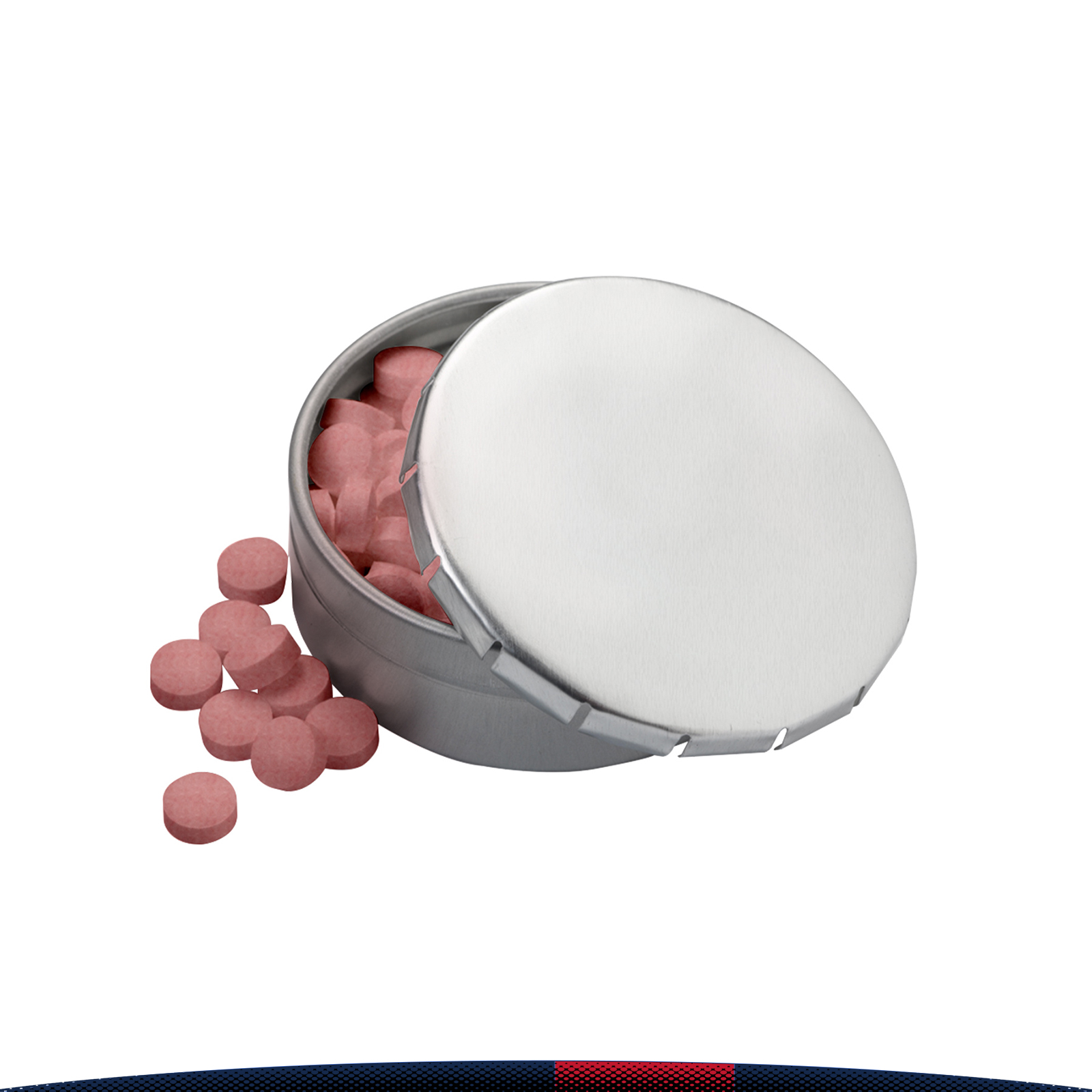 Herais Large Round Push Tin Mints 4